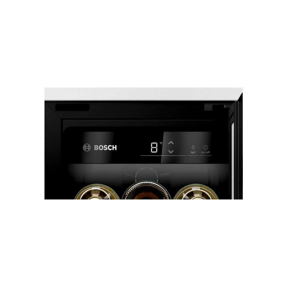 Bosch KUW20VHF0G Built In Wine Cooler : Series 6 ( H 81.8cm X W 29.8cm)