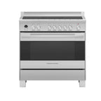Fisher & Paykel OR90SDI6X1 90cm 5 Zone Induction Pyrolytic Cooker - Stainless Steel : Series 9 :