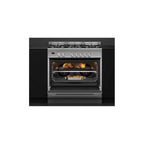 Fisher & Paykel OR90SDG4X1 90cm Dual Fuel 5 Burner Cooker - Stainless Steel :