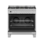 Fisher & Paykel OR90SDG6X1 90cm Dual Fuel Range Cooker with Gas Hob and Pyrolytic Cleaning - Stainless Steel