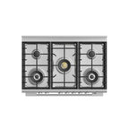Fisher & Paykel OR90SDG6X1 90cm Dual Fuel Range Cooker with Gas Hob and Pyrolytic Cleaning - Stainless Steel