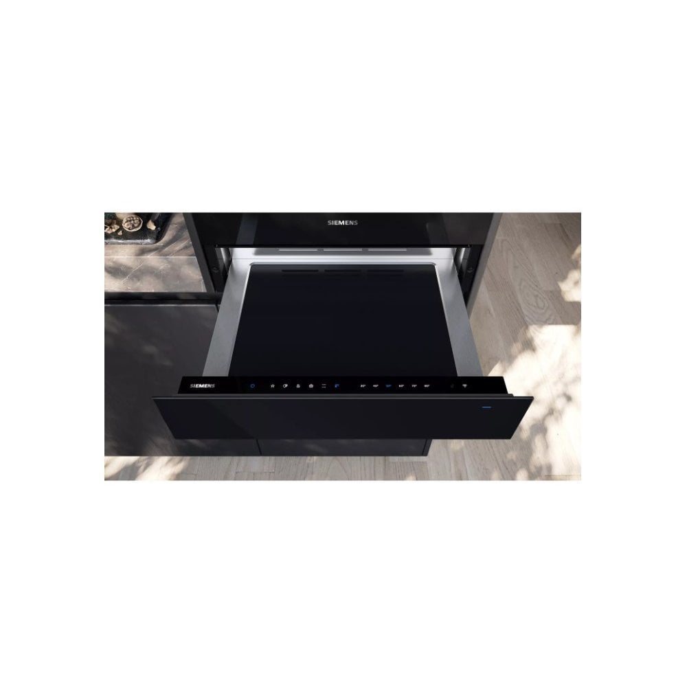 Siemens BI710C1B1B Built In Warming Drawer : H 14cm : IQ700