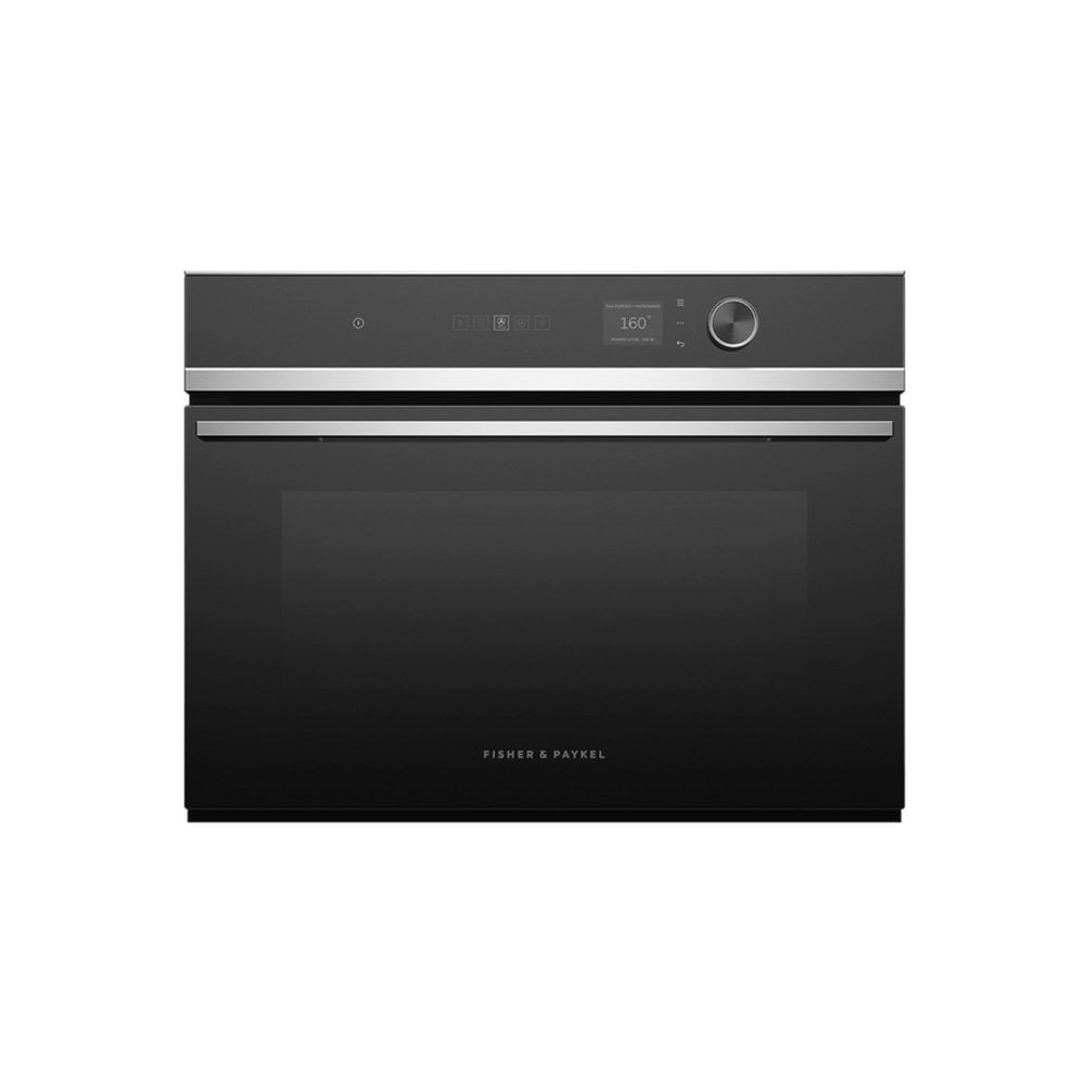 Fisher & Paykel OM60NDLX1  Series 7 Built In Compact Combi-Microwave Oven ; H 45cm