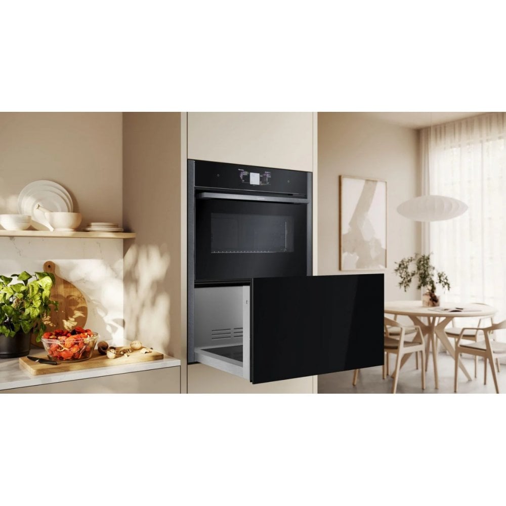 Neff N34HA11G1B Built In Warming Drawer : H 29cm : N70 : Graphite Grey