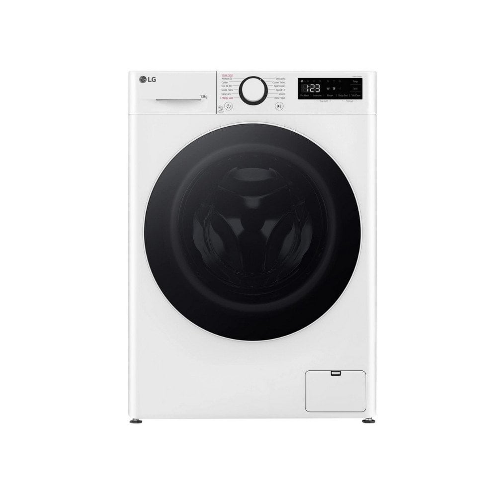 LG F4Y513WWLN1 13kg 1400 Spin Washing Machine - White: