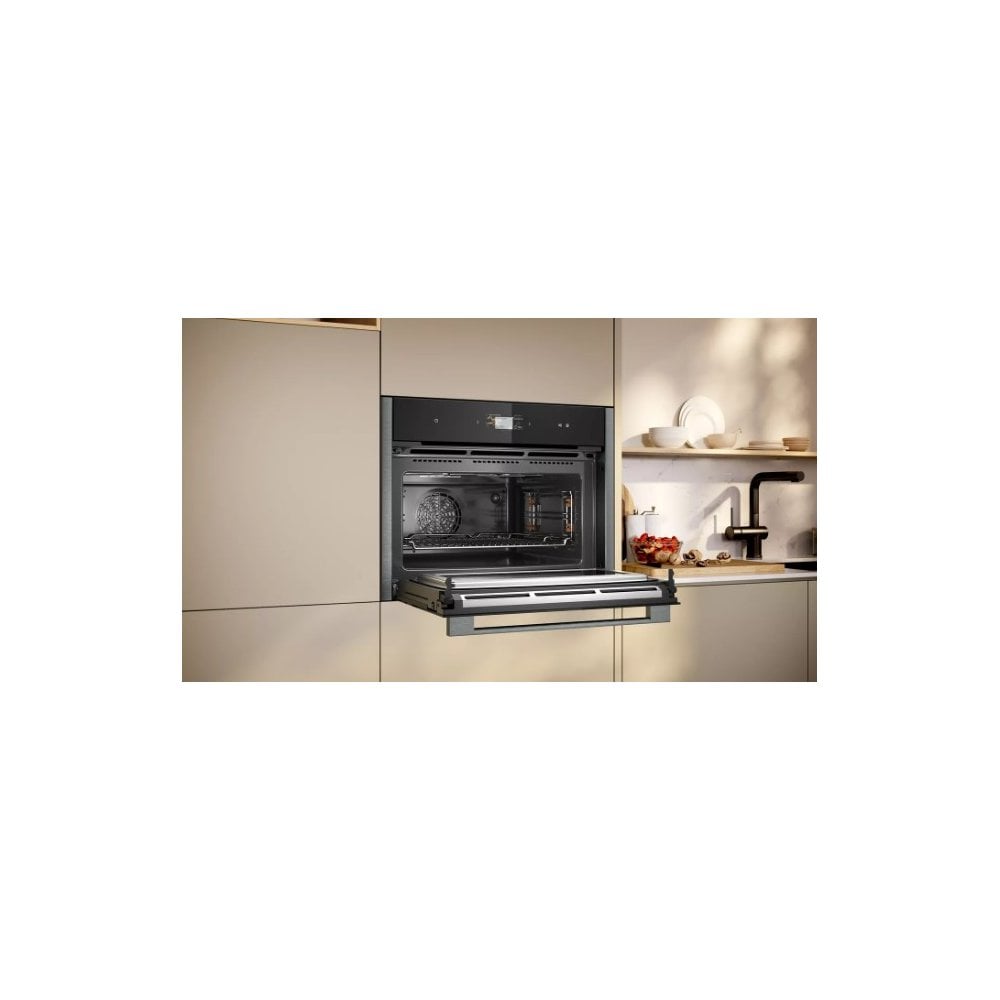 Neff C24MS71G0B Built-in compact oven with microwave function: N90: