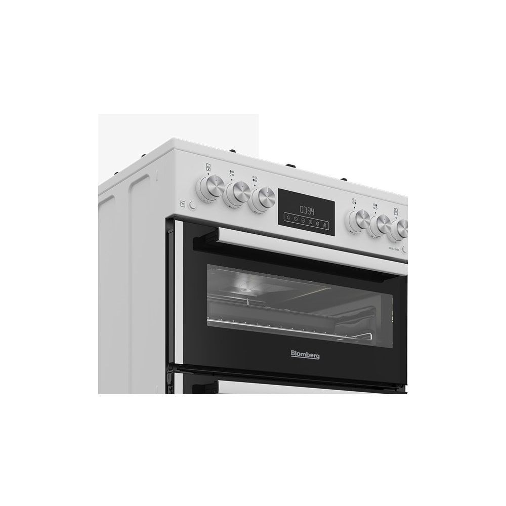 Blomberg GGRN655W , Double Oven Gas Cooker & Gas Hob. W 60cm :