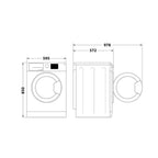 Hotpoint NSWE7469WSUK 7kg 1400 Spin Washing Machine - White :