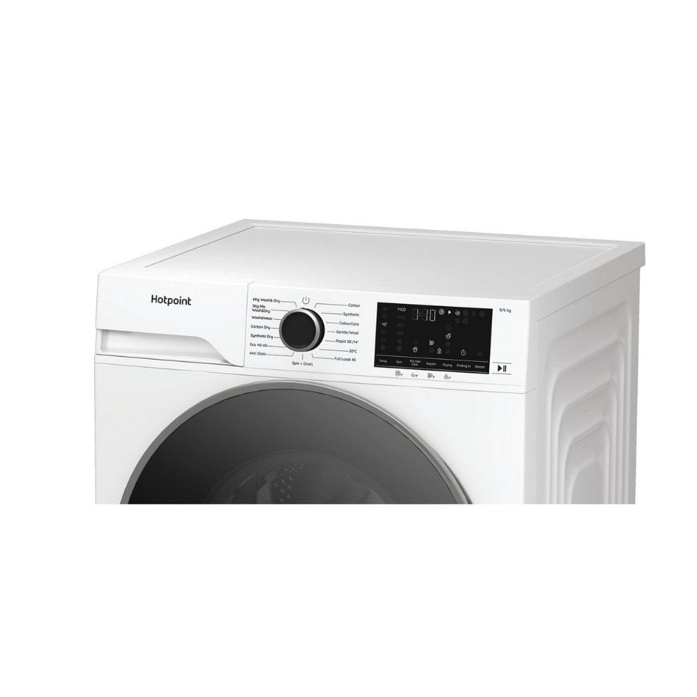 Hotpoint HBD9681ANTSTAIN 9kg/6kg 1400 Spin Washer Dryer - White :