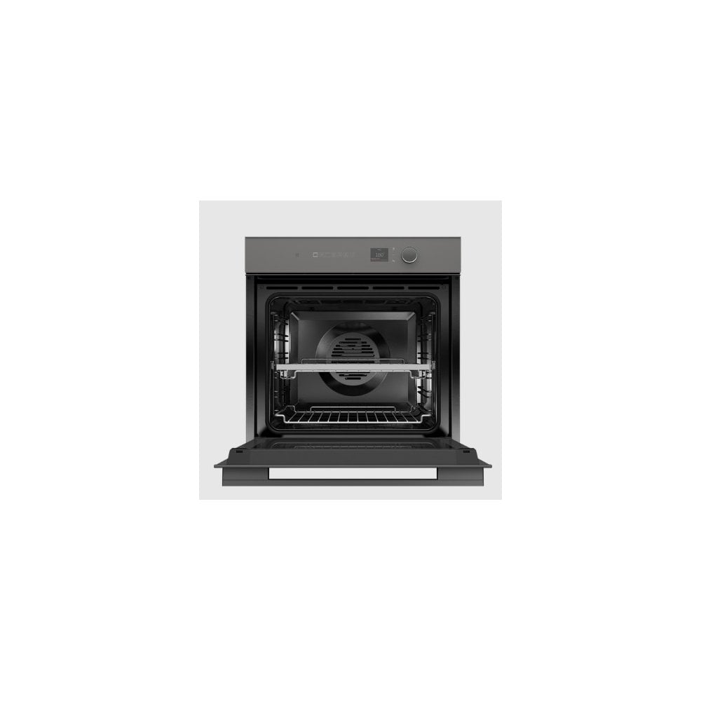Fisher & Paykel OB60SM16PLG1 Built In Single Oven : Mininmal : Series 7 : Pyrolytic : Grey Glass
