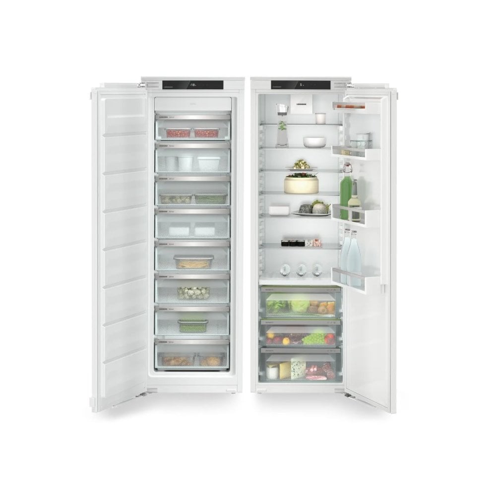 Liebherr IXRF5125 Built In Side By Side Fridge Freezer : Plus : Fixed Hinge