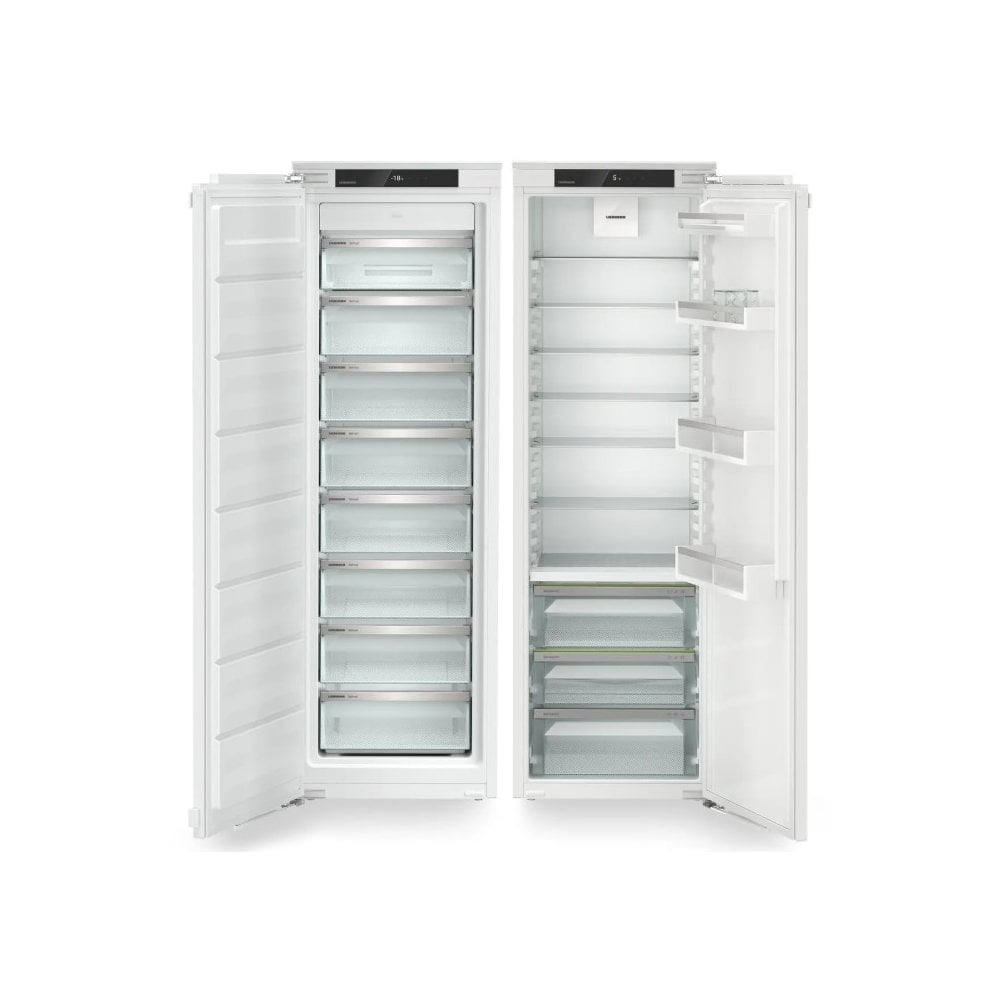 Liebherr IXRF5125 Built In Side By Side Fridge Freezer : Plus : Fixed Hinge