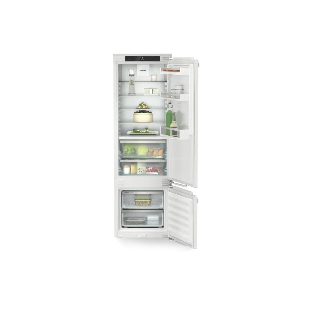 Liebherr ICBbi5122 Built In Fridge Freezer : H177cm : Plus: Fixed Hinge