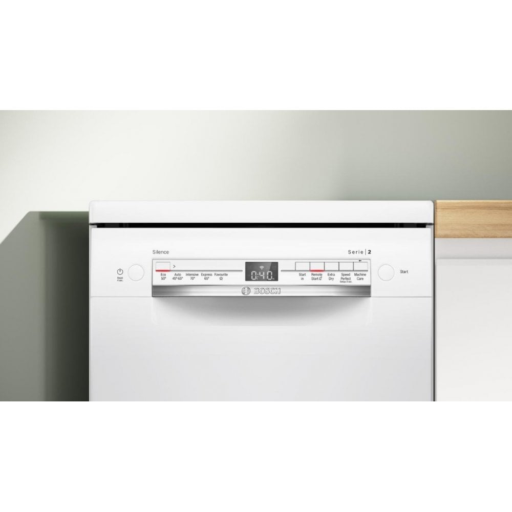 Bosch SPS2IKW01G Simline Dishwasher :Cutlery Basket :  Stainless Steel Interior: Series 2