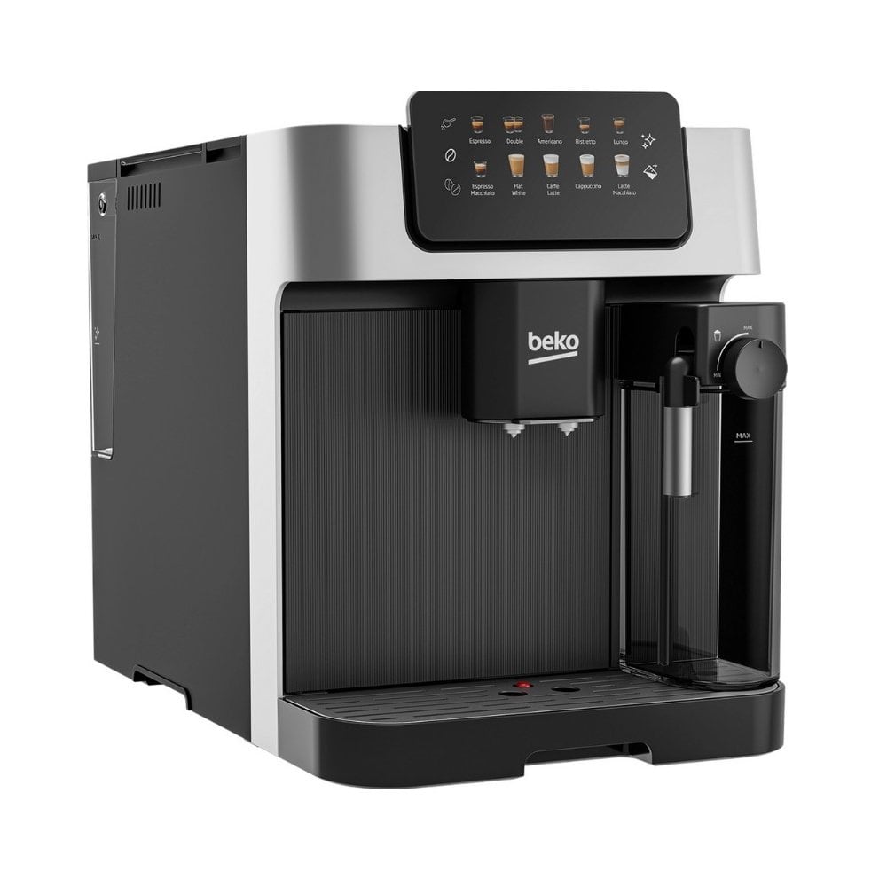 Beko  CEG7304X Bean to Cup Fully Automatic Espresso Machine with Integrated Milk Jug - Silver