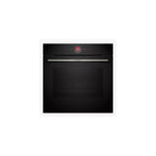 Bosch HBG7741B1B Built In Electric Single Oven - Black: Series 8 : Pyrolytic Cleaning :AirFry Function :