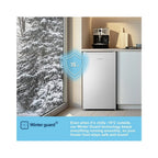 Fridgemaster MUZ4860E Under Counter Freezer in White :H 85cm