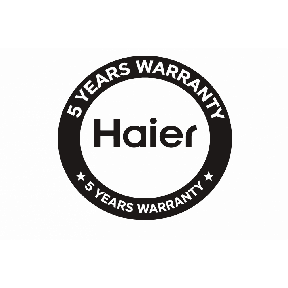 Haier HTW5618EWMP 59.5cm 3D Fridge Freezer - Dark Inox