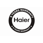 Haier HTW5618EWMP 59.5cm 3D Fridge Freezer - Dark Inox