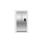 Fisher & Paykel RS90AU3 Built In French Door Fridge Freezer : Ice & Water :
