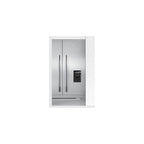 Fisher & Paykel RS90AU3 Built In French Door Fridge Freezer : Ice & Water :