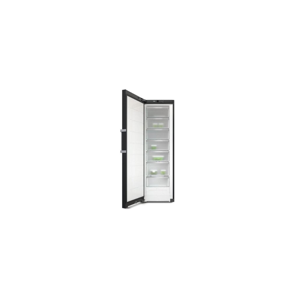 Miele FNS4782D BST Upright Freezer  : Black Steel : H 186cm :