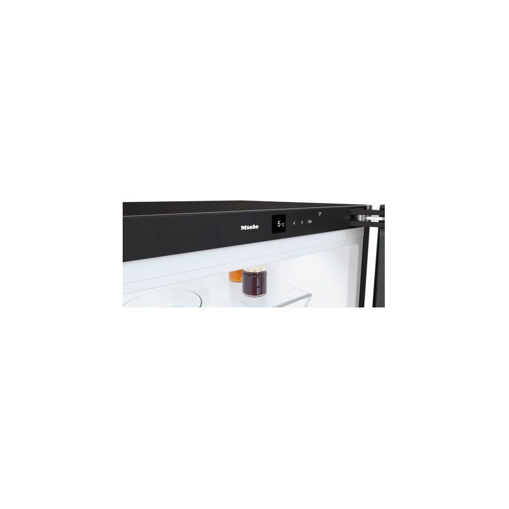 Miele KS4783DD Upright Fridge : H 186cm : Black Steel :