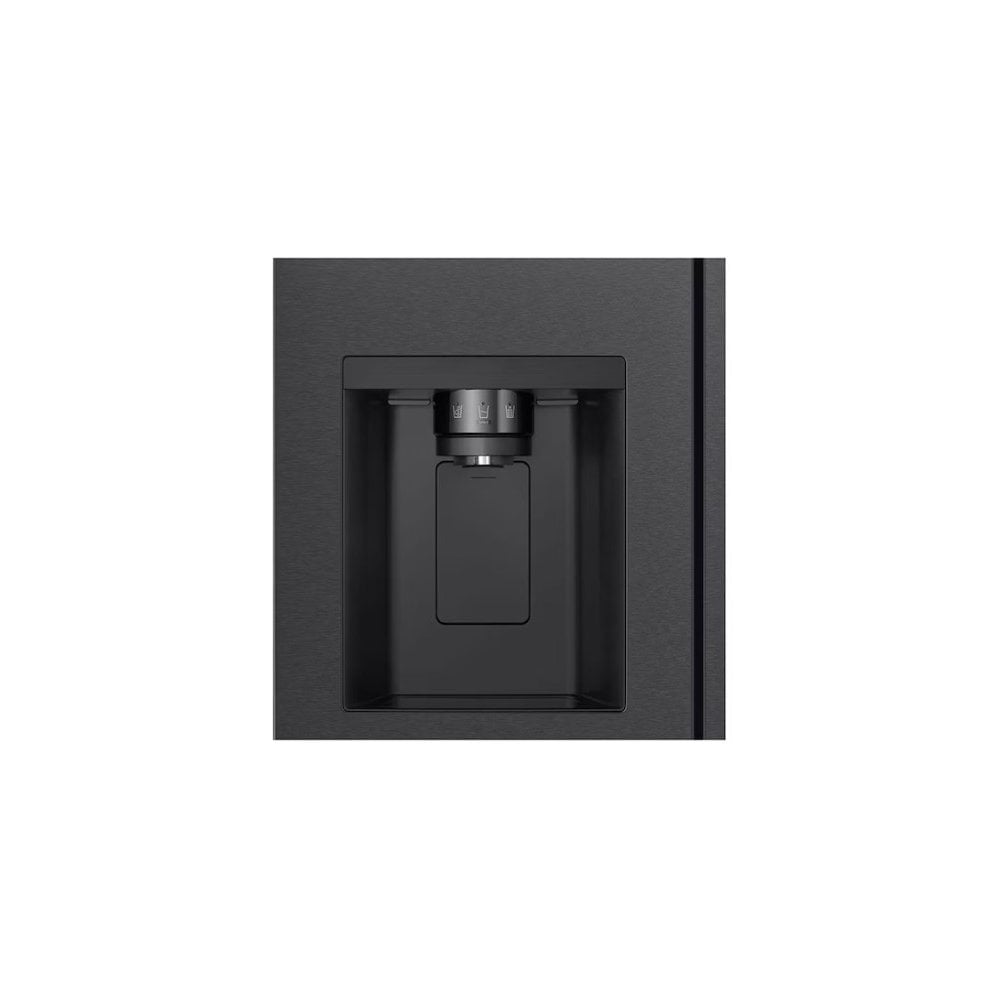 LG GSLC40EPPE  American Fridge Freezer : Frost Free :  Matte Black : H 179cm : Plumbed In :Due 28th SEPTEMBER