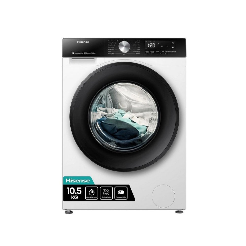 Hisense WF3S1043BW3 Washing Machine : 10.5kg