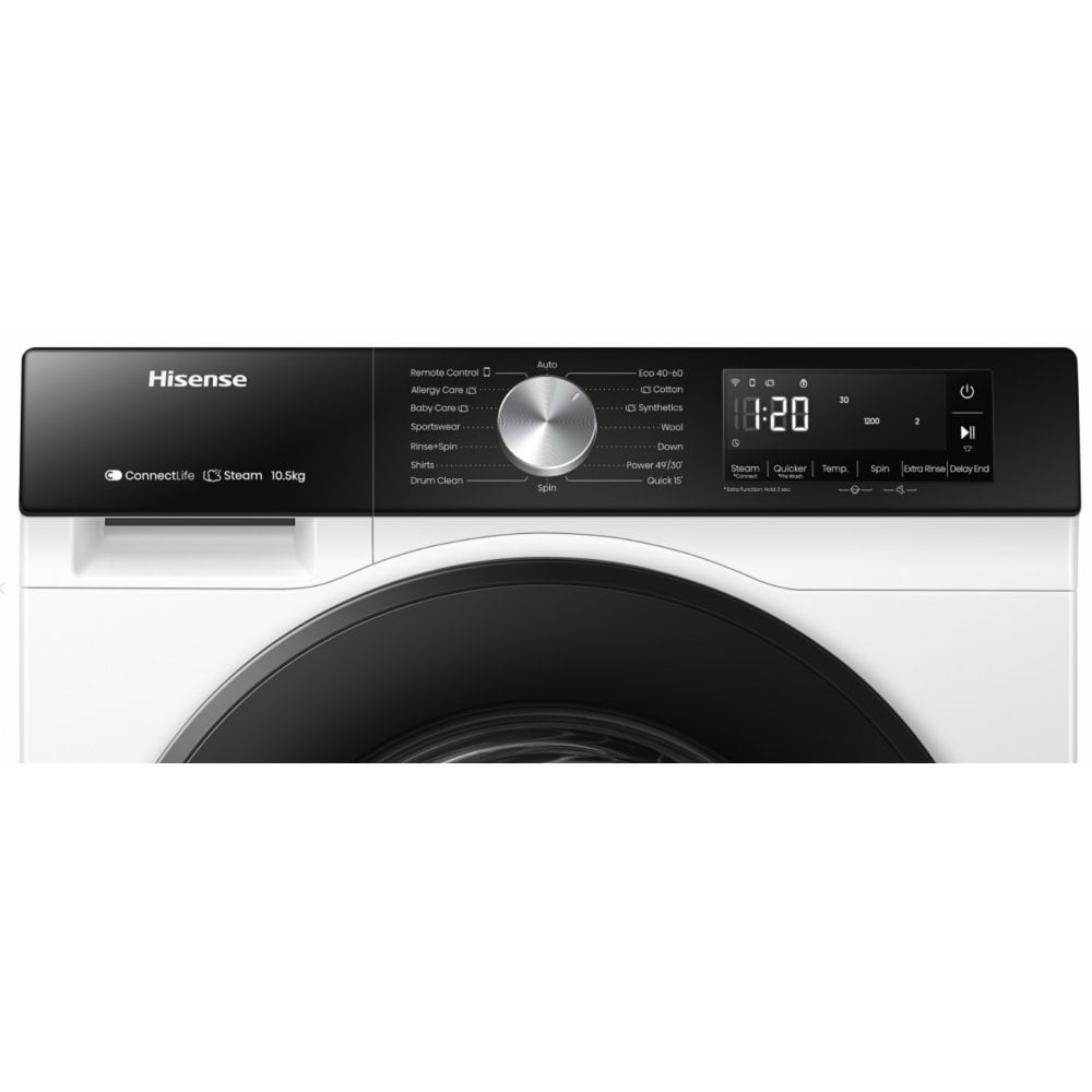 Hisense WF3S1043BW3 Washing Machine : 10.5kg