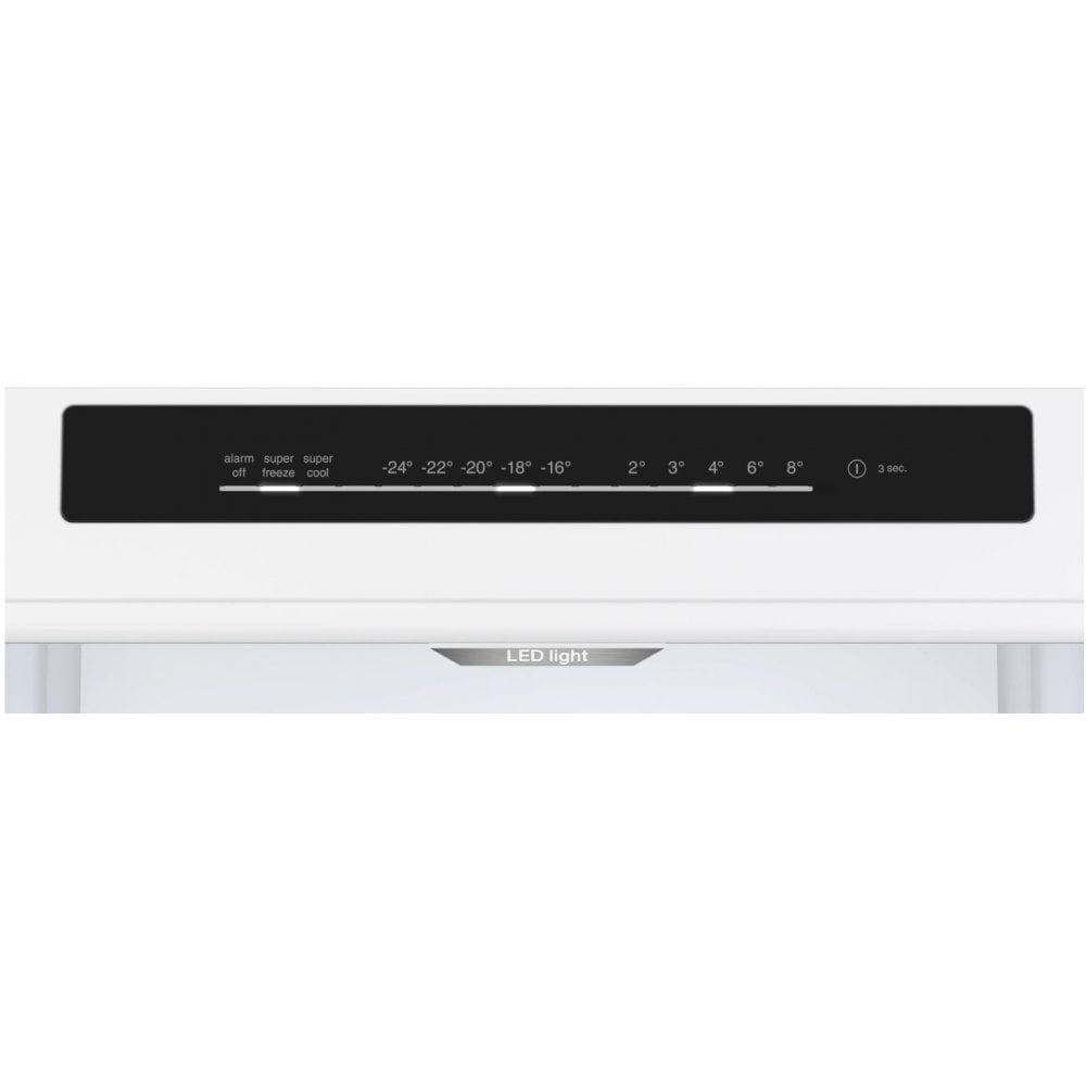 Bosch KGN392WDFG 60cm 70/30 Total No Frost Fridge Freezer - White : H 203cm : Series 4