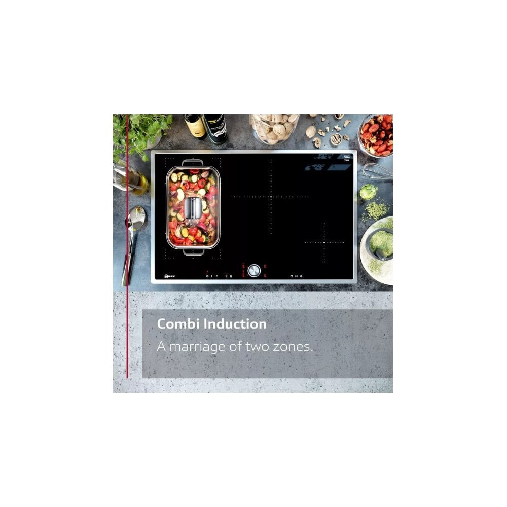 Neff T58FHW1L0 Built In  Induction Hob : W 80cm : N70,