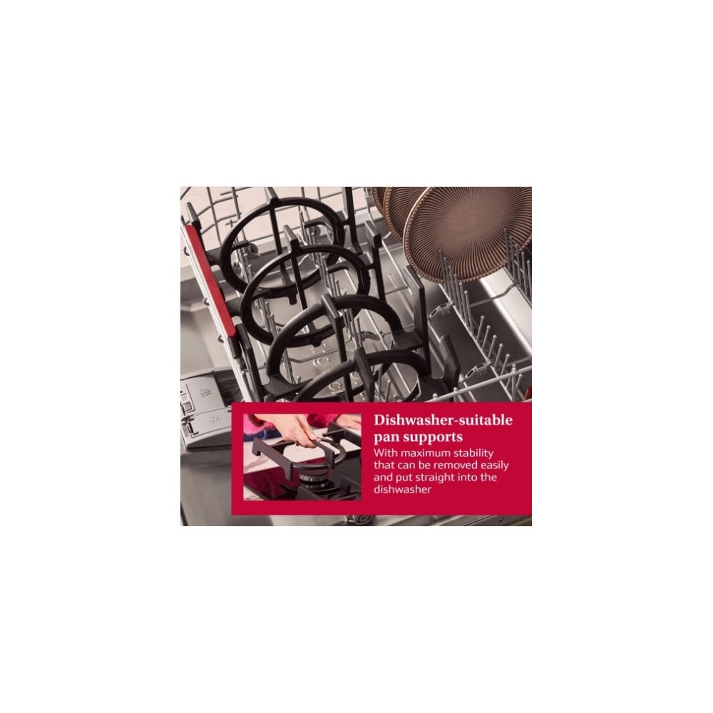Neff T26GKH8N0 Built In Gas Hob : N50 : Stainless Steel : 60cm