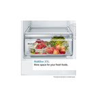Bosch KIR81NSE0G 54.1cm Built-In Fridge - White: Series 2 (177cm) Sliding Hinge