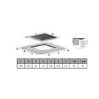 Cata CATINDE60HF Built In Induction Hob : W 60cm : Cata 700