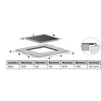 Cata UBIND90F Built In Induction Hob : W 90cm : Cata 300