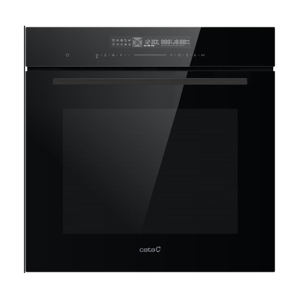 Cata CAT72PYBK Built In Single Oven : Pyrolytic Cleaning : Cata 700