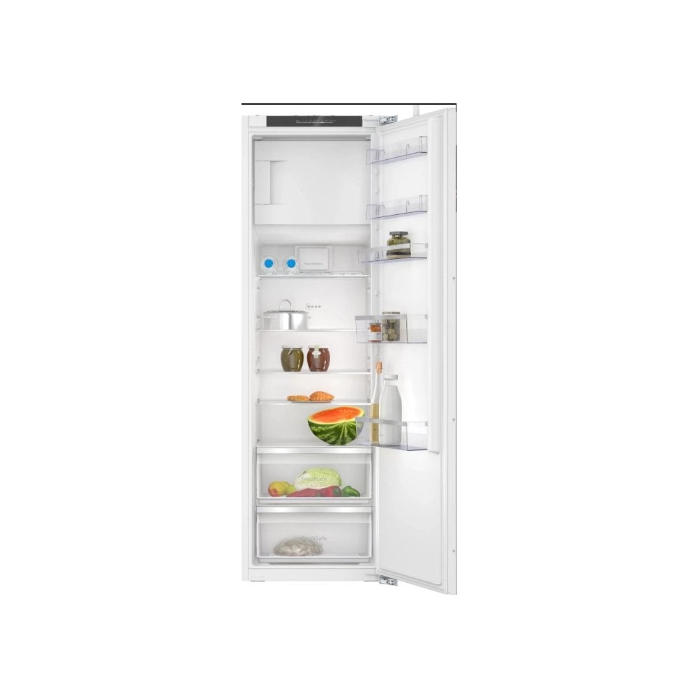 Neff KI2822FE0G Built In Fridge with Freezer Compartment : H 177.2cm : Fixed Hinge : N50