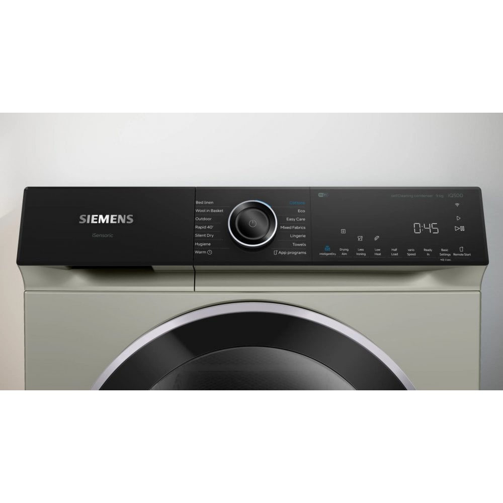 Siemens WQ46H2DXGB Heat Pump Tumble Dryer : IQ500 : Silver