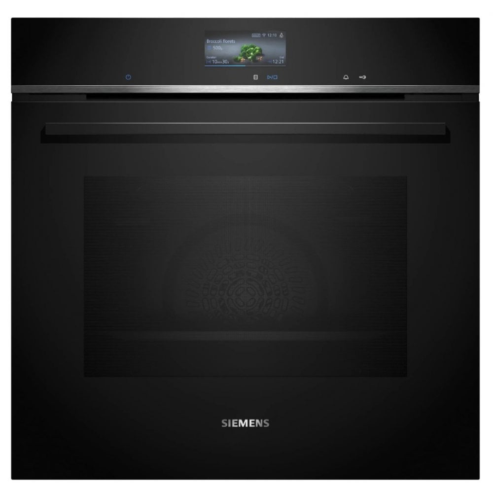 Siemens HB776G1B1B Built-in oven 60 x 60 cm Black : IQ700: Pyrolytic Cleaning : Air Fry Function