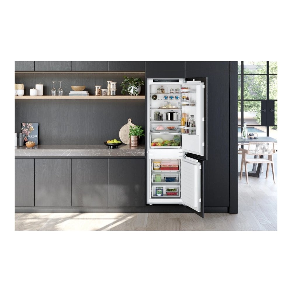 Siemens KI86NVFE0G Built in Fridge Freezer : 60:40: IQ300 : H 177.5cm: Fixed Hinge