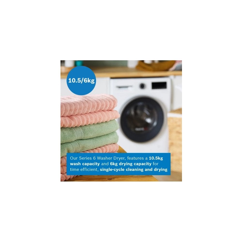 Bosch WNG25401 Washer Dryer : Serie 6 (10.5 kg /6 kg ) :