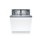 Bosch SMH4HTX11G Fully Integrated Dishwasher : Series 4 : Cutlery Basket : Polinox & Stainless Steel Interior