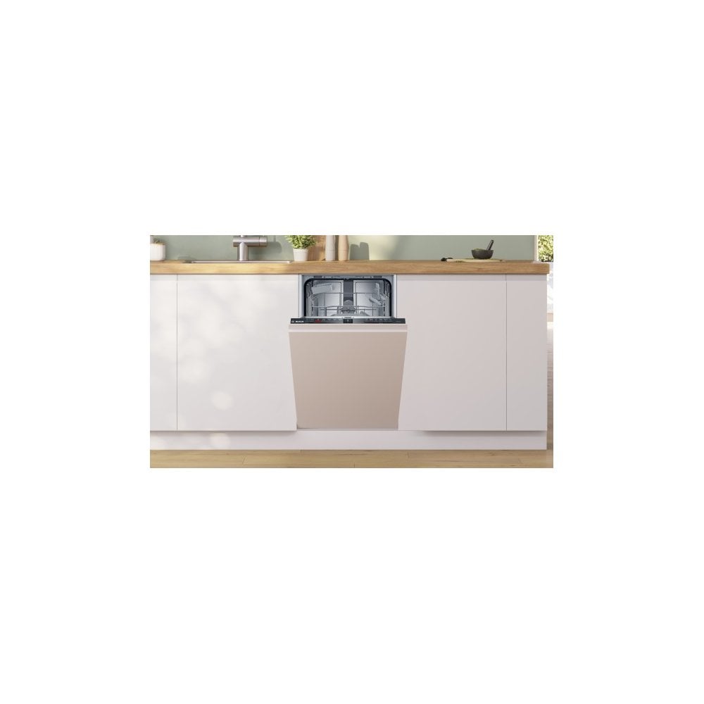 Bosch SPV2HKX02G Fully Integrated Slimline Dishwasher : Series 2 : Stainless Steel Interior