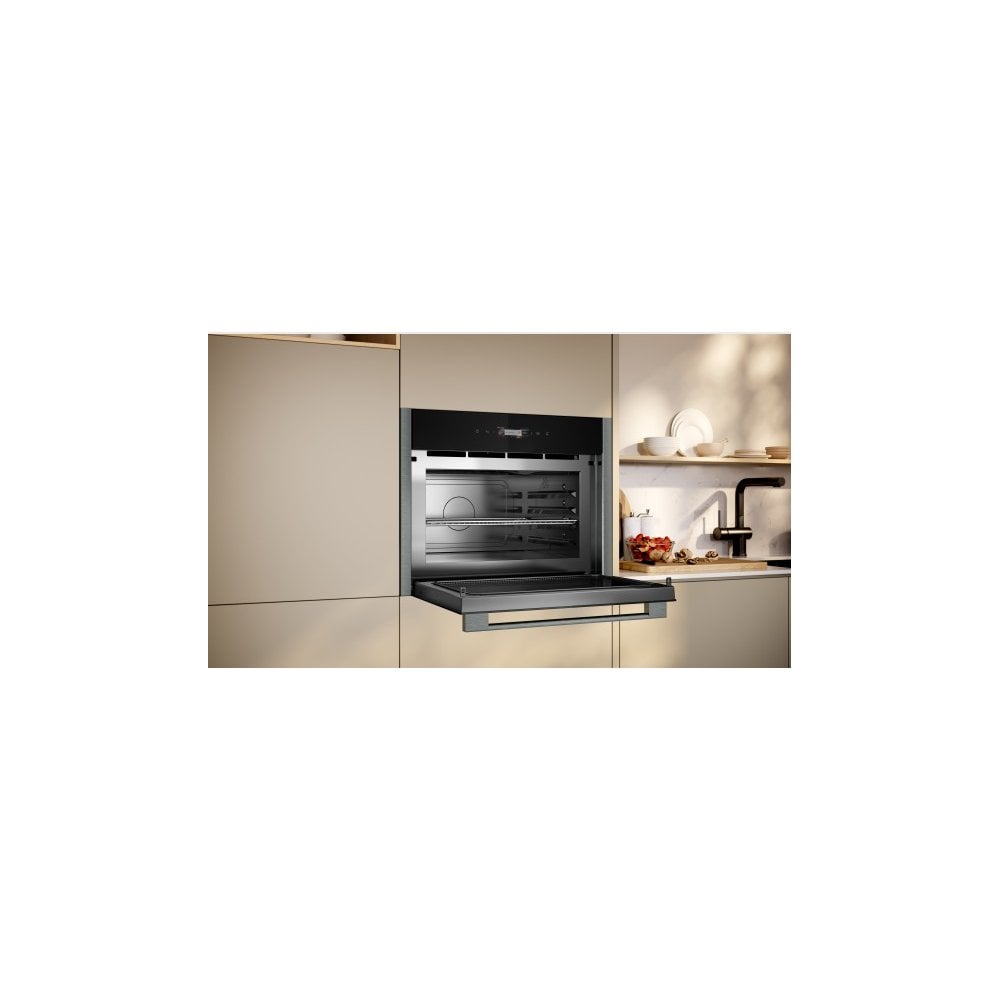 Neff C24GR3XG1B Built-in microwave oven: H 45cm: N70.