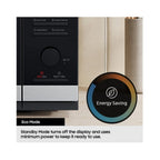 Samsung MS23K3515AK/EU 23L Solo Microwave Oven with Triple Distribution System - Black