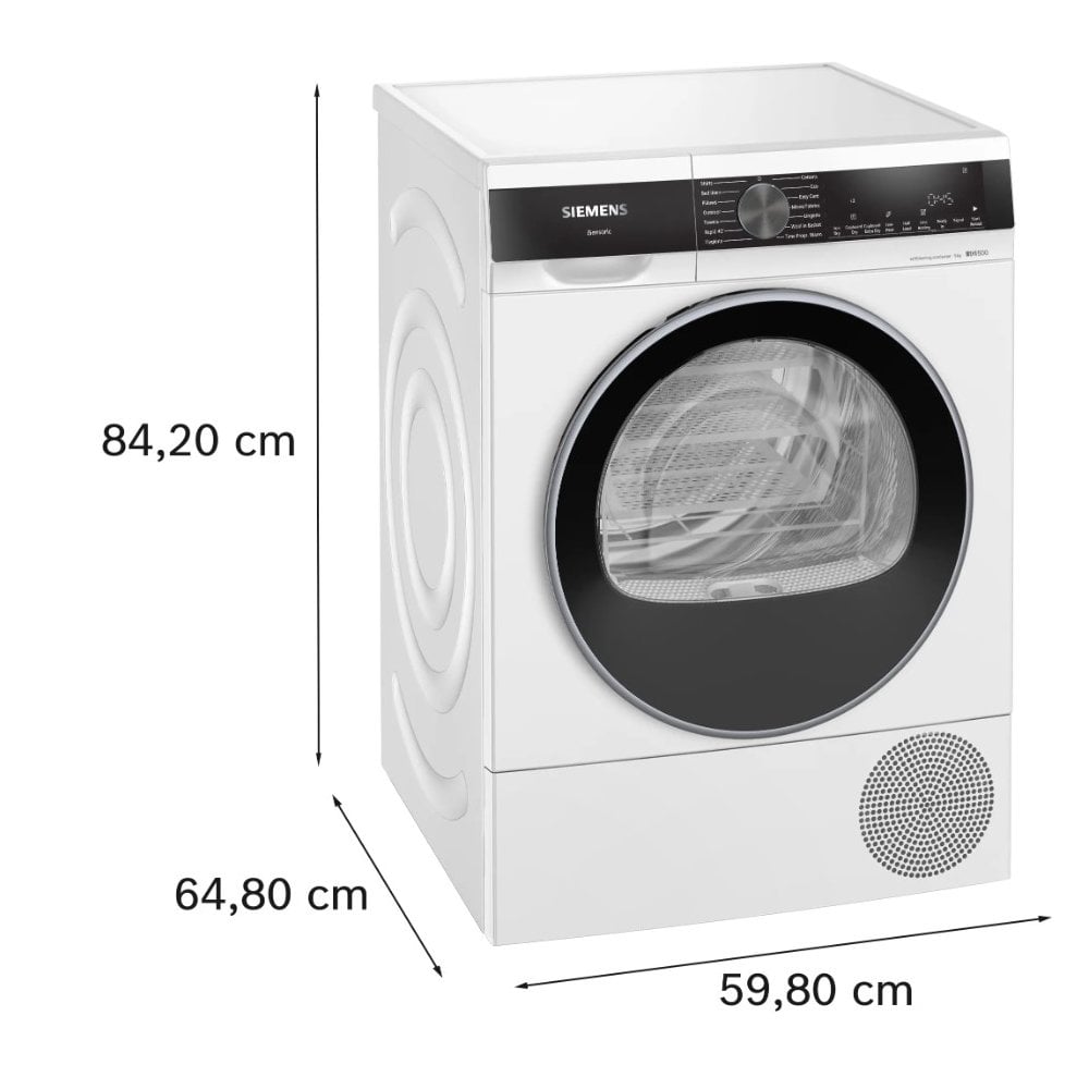 Siemens WQ45G203 Heat Pump Tumble Dryer : 9kg : IQ500