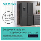 Siemens GI81NHCE0 Built In Upright Freezer : IQ700 : H 177cm : Fixed Hinge :