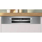Bosch SMI2HTS06G Semi Integrated Dishwasher : Series 2 : Basket : Polinox : Brushed Steel