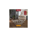 Miele KFN4375 BD Fridge Freezer : H 186cm : Silver :
